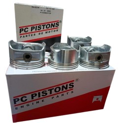 PISTONES FORD FIESTA KA ECOSPORT 1.6 + ANILLOS A 0.20 (050)