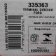 TERMINAL DE DIRECCIÓN DER. FORD FUSION 06-12/ MAZDA 6 02-08