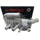 TERMOSTATO FIESTA POWER MAX MOVE ECOSPORT KA (ALUMINIO)