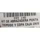 KIT ABRAZALERA PARA PUNTA DE TRÍPODE Y COPAS CAJAS UNIVERSAL