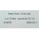 BASE MOTOR IZQUIERDA CHEVROLET LUV D-MAX 3.5 2005-2014