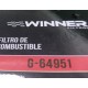 FILTRO GASOLINA TOYOTA FORTUNER 6V 4.0 DOHC 24V (06-13) HILU