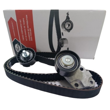 KIT CORREA DE TIEMPO DE AVEO 1.6 127 DIENTES POLEA TENSOR