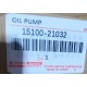 BOMBA DE ACEITE + TAPA CADENA YARIS 1.5 1NZFE BELTA 06/09