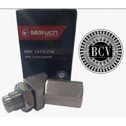 MINI CATALIZADOR SENSOR OXIGENO UNIVERSAL 75° GRADOS