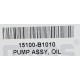 Bomba Aceite Toyota Terio Bego 1.5 08/14 Motor 3SZVE