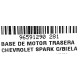 BASE MOTOR TRASERA CHEVROLET SPARK CON BIELA