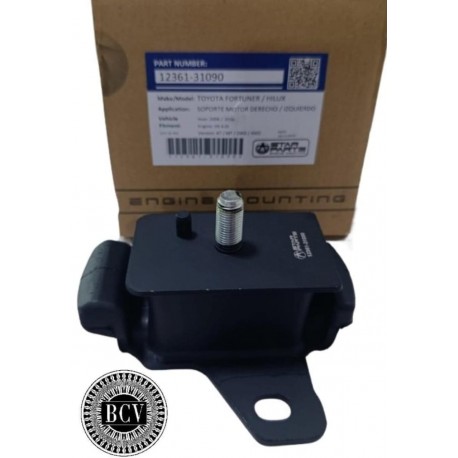 BASE SOPORTE MOTOR TOYOTA FORTUNER KAVAK 4.0 1GR HILUX 2.7