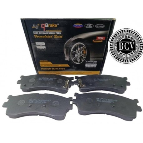 PASTILLA DE FRENO DEL. KIA RIO (03-05) CARENS (00-07) D889