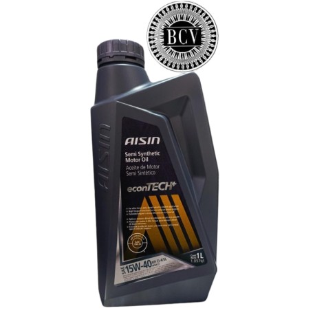 ACEITE SEMI SINTETICO AISIN ECONTECH 15W-40 API CI-4 DIESEL