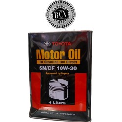 ACEITE TOY SINTETICO 10W-30 SN/CF MOTORES DE GASOLINA DIESEL