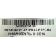MESETA DELANTERA IZQ NISSAN SENTRA B13 B14 1.6 16V 94-13
