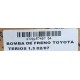 BOMBA DE FRENO TOYOTA TERIOS 1.3 02-07