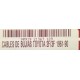 CABLES DE BUJIAS TOYOTA 2F/3F 1961 -90