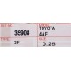 Anillos Toyota Corolla Araya Sky Baby Camry 1.6