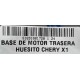 BASE DE MOTOR CAJA TRASERA CHERY X1 HUESITO