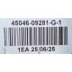 TERMINAL EXTERNO TOYOTA HILUX KAVAK FORTUNER 06/14