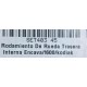 RODAMIENTO TRASERO INTERNO ENCAVA FORD F600 KODIAK