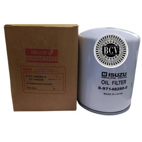 FILTRO DE ACEITE DE MOTOR NPR / FVR / FSR / ENCAVA SIN TURBO