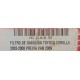 FILTRO DE GASOLINA TOYOTA COROLLA 2003/2008 PREVIA VAN 09