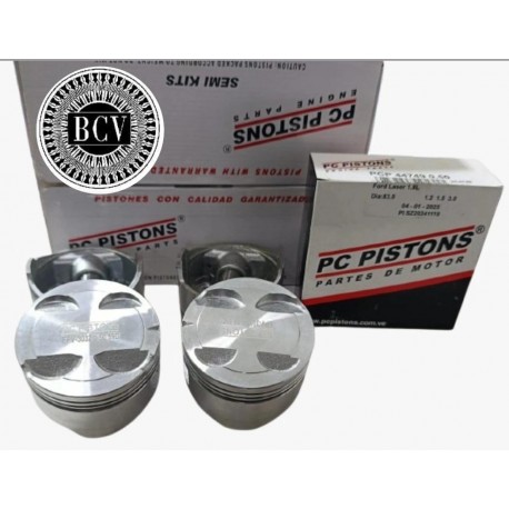 PISTON FORD LASER 1.8 16VAL 91-96 CON ANILLOS