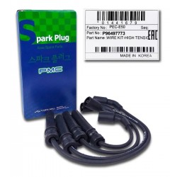 CABLES BUJIA GM AVEO 1.6L/NUBIRA/LANOS 16V
