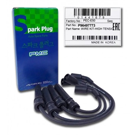 CABLES BUJIA GM AVEO 1.6L/NUBIRA/LANOS 16V