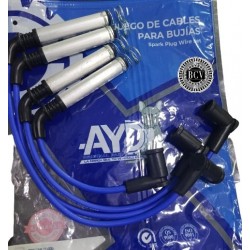 CABLES DE BUJIA DE FORD FIESTA 09-12 ECOSPORT 4CIL MOTOR 1.6