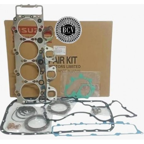 KIT EMPACADURA NPR 4HG1 (EMP PLATIADA 5 LAMINAS)(SIN TURBO)