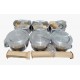 KIT PISTONES CHEVROLET TRAILBLAZER 4.2 6 CIL 0.50 LISO
