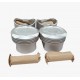 KIT PISTONES TOYOTA YARIS 1.3 1.5 01-14 1NZ 2NZ 0.50 C/M