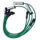 CABLES DE BUJIAS PARA CIELO- RACER 4CIL 1.5 VERDE