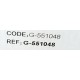 AMORTIGUADOR DEL RH PEUGEOT 206 98-UP G551048